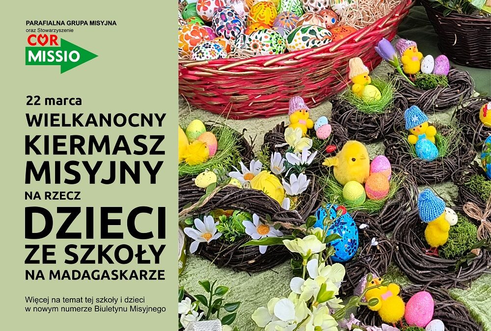 Wielkanocny kiermasz misyjny 22.III.2026